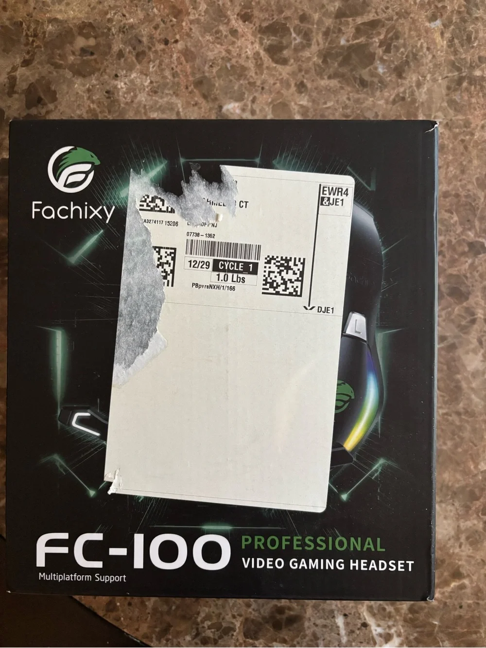 NIB Video game headset